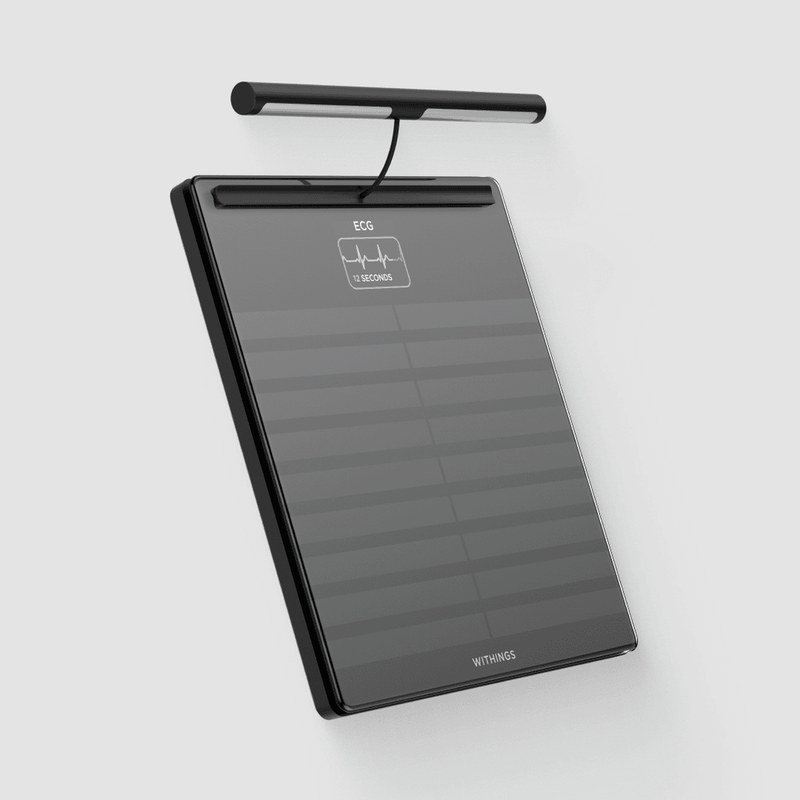 Withings Body Scan — premium body composition monitor with 6-lead ECG